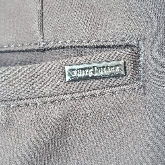 WHBM Black Mid Rise Boot Cut Dress Slacks Pants Women's Size 6 Regular - Picture 6 of 16